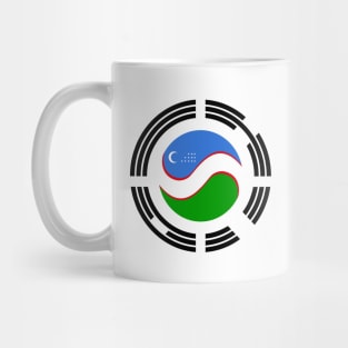 Korean Uzbekistani Multinational Patriot Flag Series Mug